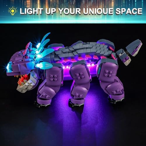 LED Light Kit for LEGO 77077 Fortnite Klombo