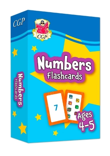 Coordination Group Publications Ltd (CGP) New Numbers Flashcards - 4-5