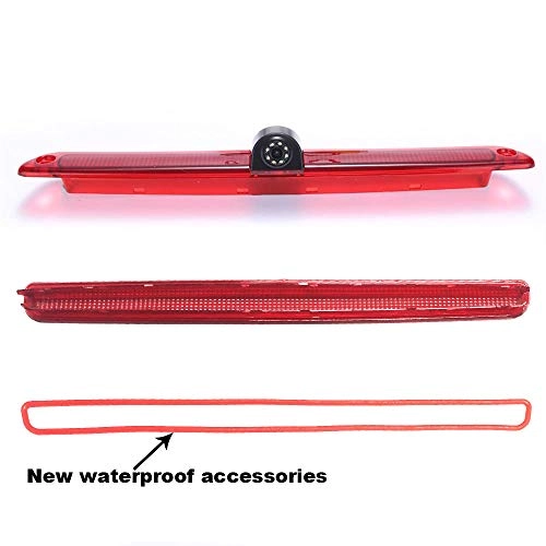 Brake Light Reversing Camera + Rear View Mirror Monitor - Night vision 628 x 586 pixels