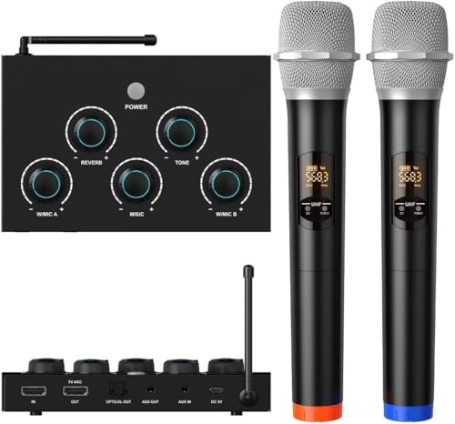 Wireless Microphone System - 2 Dual UHF