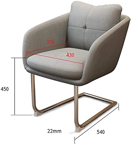 Reclining Chair - Fabric Cotton Black