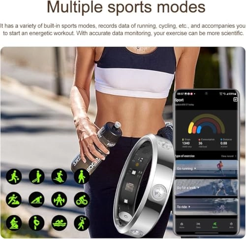 Fit Ring - Smart Ring Heart Rate Blood Oxygen