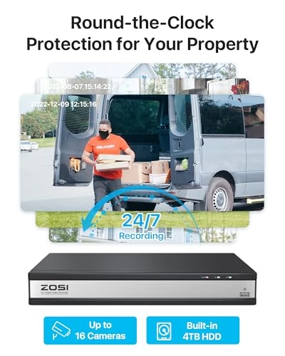 H.265+ Security Camera System - 8 16CH 1080p
