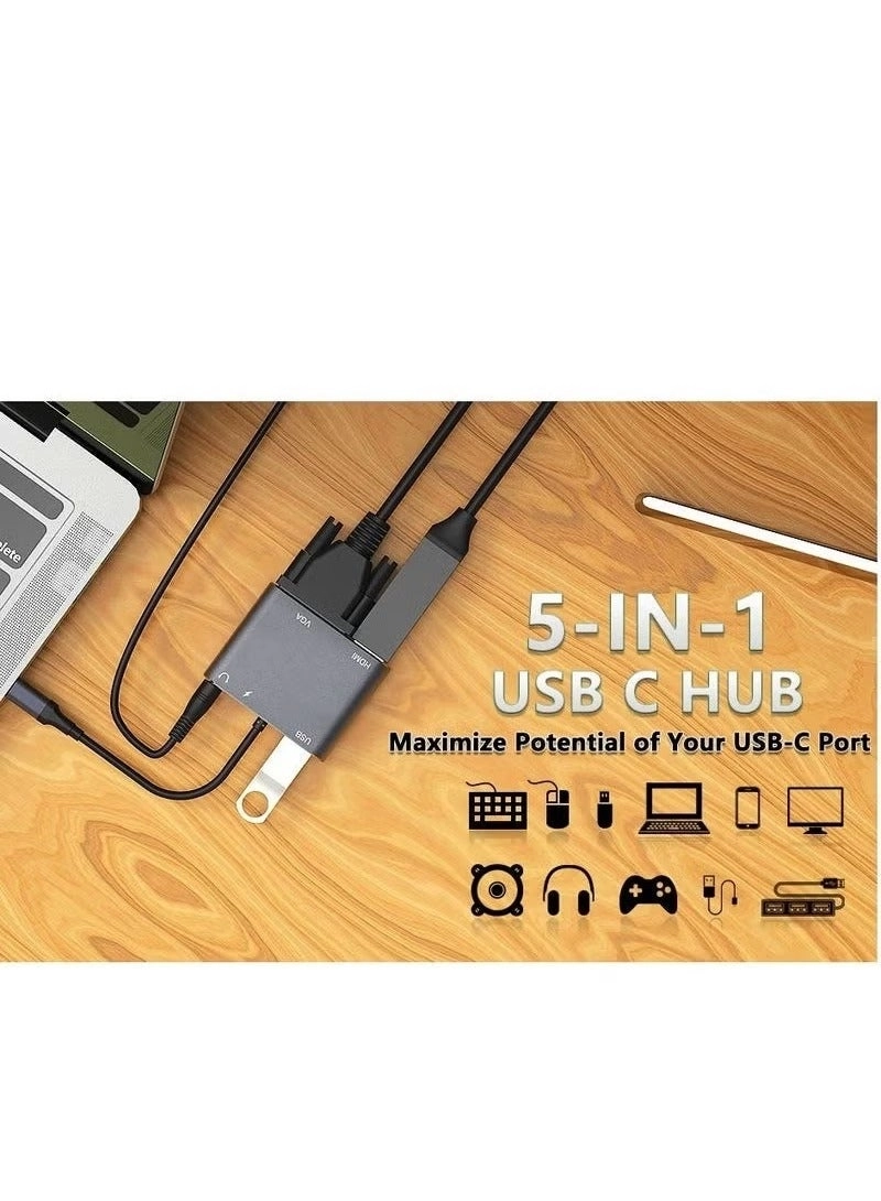 USB C Hub Adapter - USB 3.0 4K