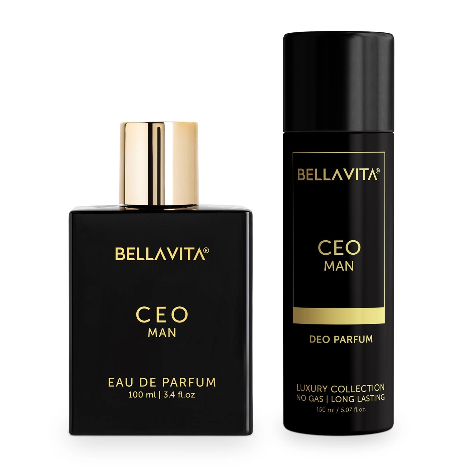 Bella Vita Luxury Ceo Men Edp - 100ml + Body Parfum Deodorant - 150ml