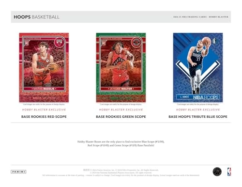 Hoops Basketball - 2024/25 6-Pack Hobby Blaster Exclusive