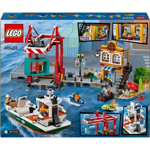 LEGO City Seaside Harbour with Cargo Ship (60422)