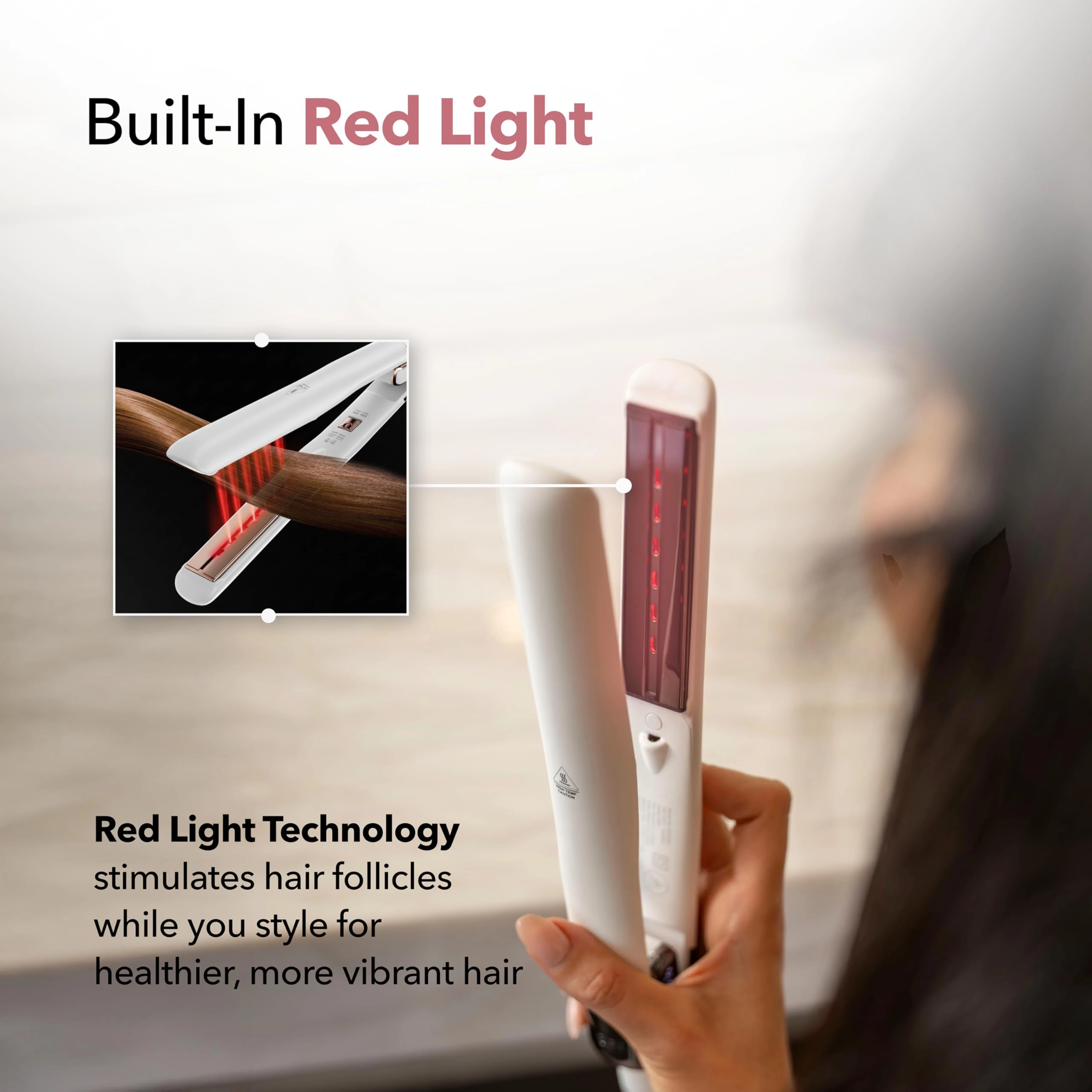 StyleQ - Flat Iron 12 Heat Settings Infrared