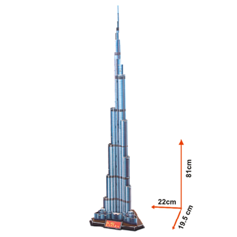 Burj Khalifa 3D Puzzle (ALGT-C151H) - 92 pcs