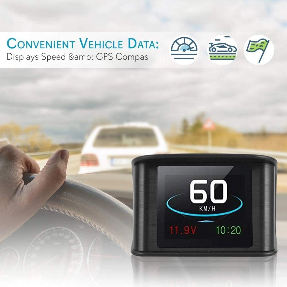 Universal Vehicle Smart HUD Display - 2.6 inch
