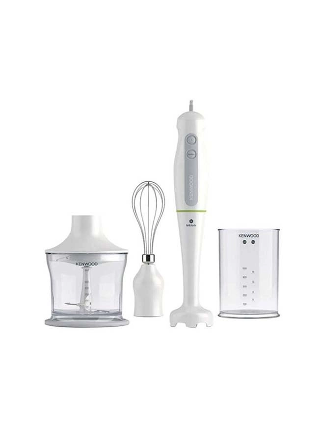 Kenwood Electronics Triblade Hand Blender - 3pc Set White