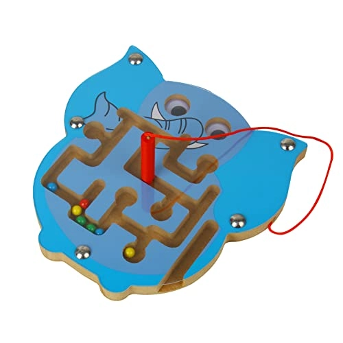 Mini Wooden Magnetic Maze - 1 piece