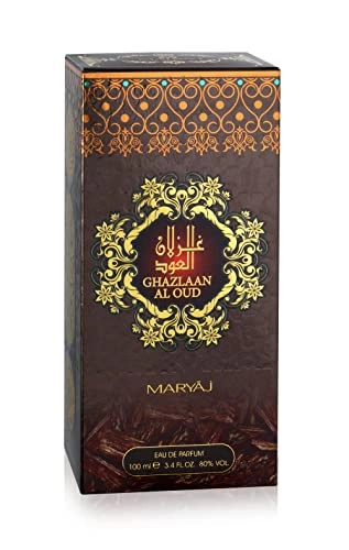 GAZLAAN AL OUD - 100 ml Eau De Parfum + DHAN AL OUD YA ROUHI - 3 ml Concentrated Perfume Oil