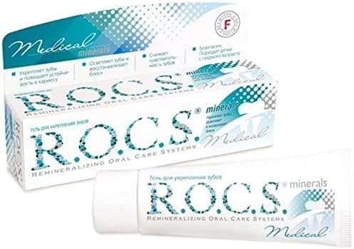 R.O.C.S. Medical Minerals Calcium Phosphate Magnesium Toothpaste 45ml
