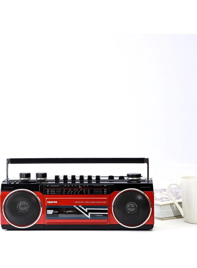 Radio Casset Recorder - Portable Speakers