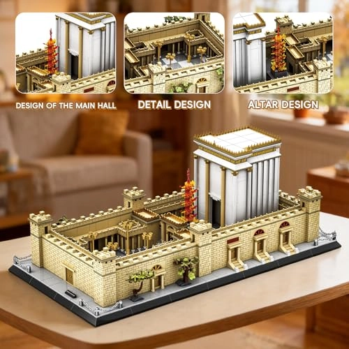 Jerusalem Temple - Judaism 3233 pcs