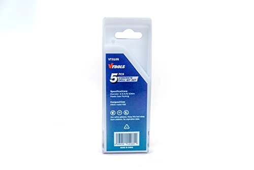 VT1206 - 650W Corded Electric + VT3105 - 5 Piece Drill Bit Set (4,5,6,8,10 mm)