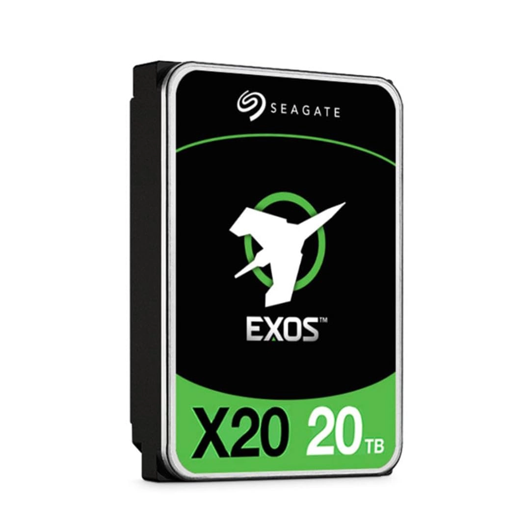 Seagate Exos X20 3.5" 7200rpm 256MB SATA 6Gb/s (ST20000NM007D) - 20TB