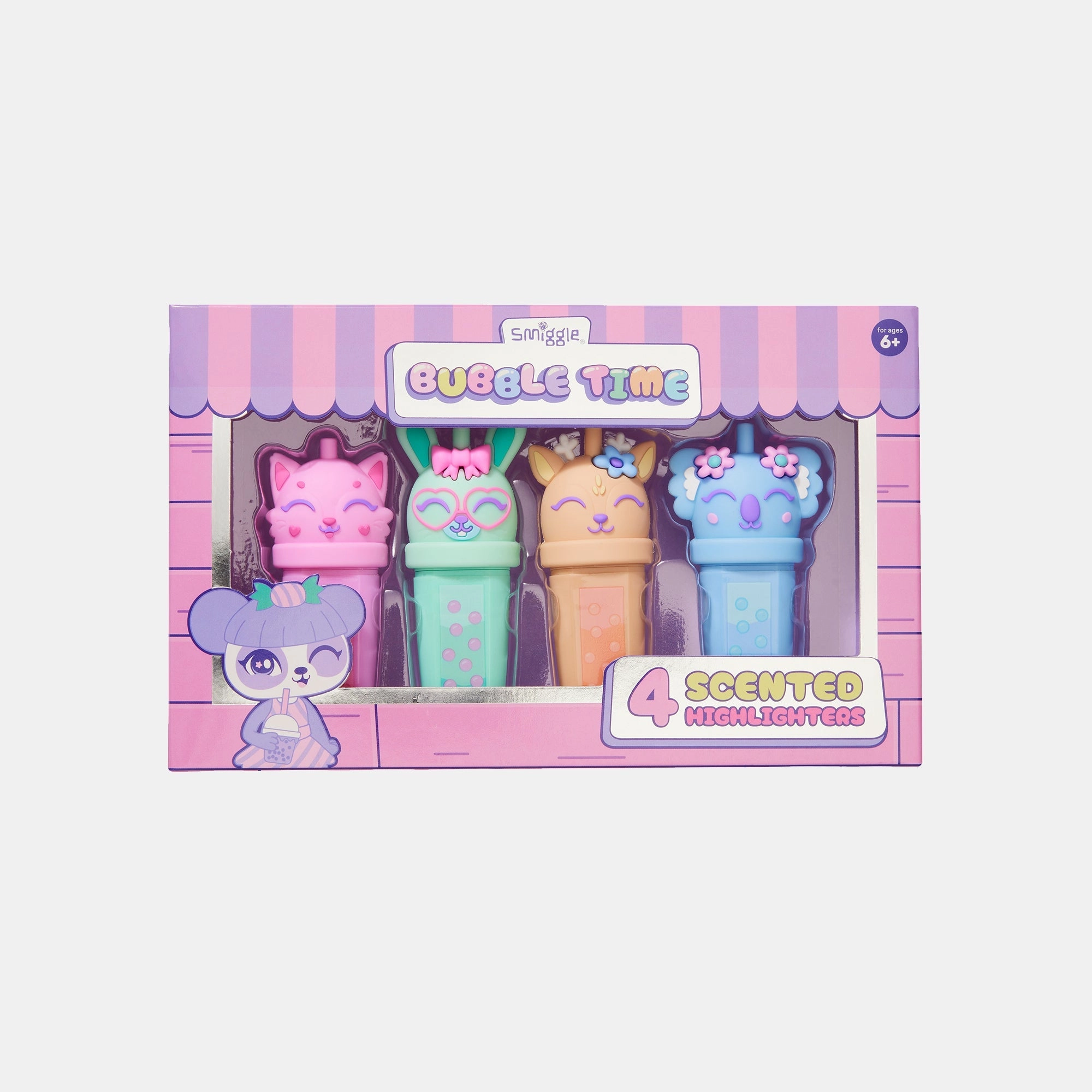 Super Charge - 3 x Novelty Highlighters with Scented Toppers
