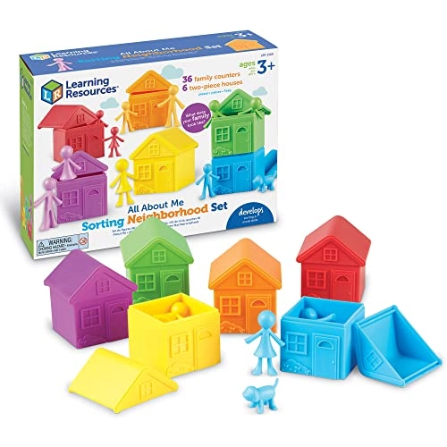 All About Me Sorting Neighbourhood Set - 3+ 36 Pcs