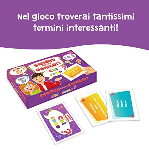 Who am I? - Children vs Parents Travel Card Game