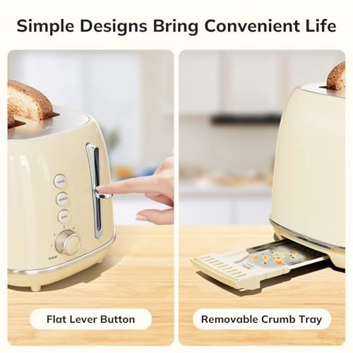 Smart Touch Screen Toaster - 2 Slice
