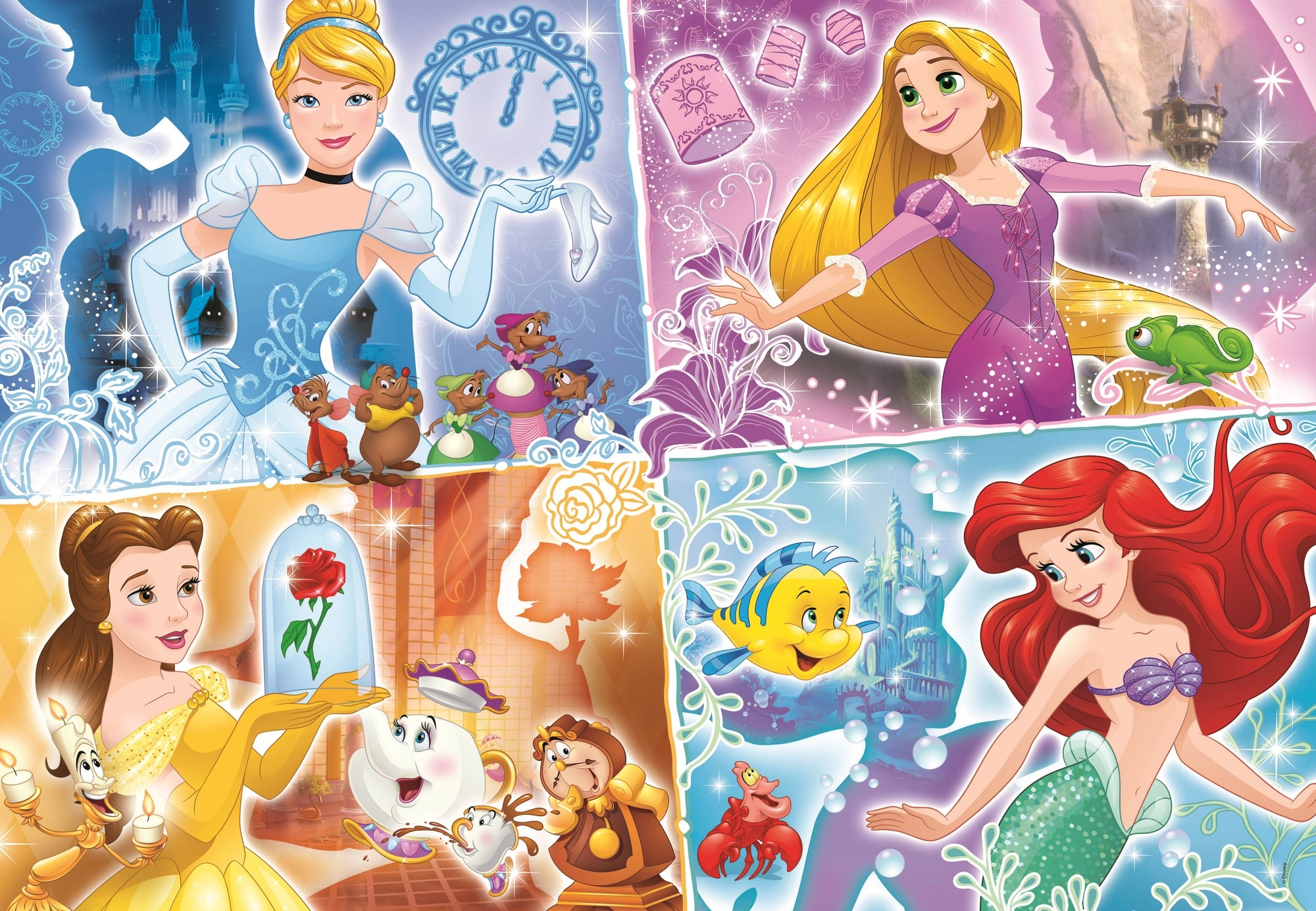 Disney Princess Gown Puzzle (ALGT-29787) - 180 pcs