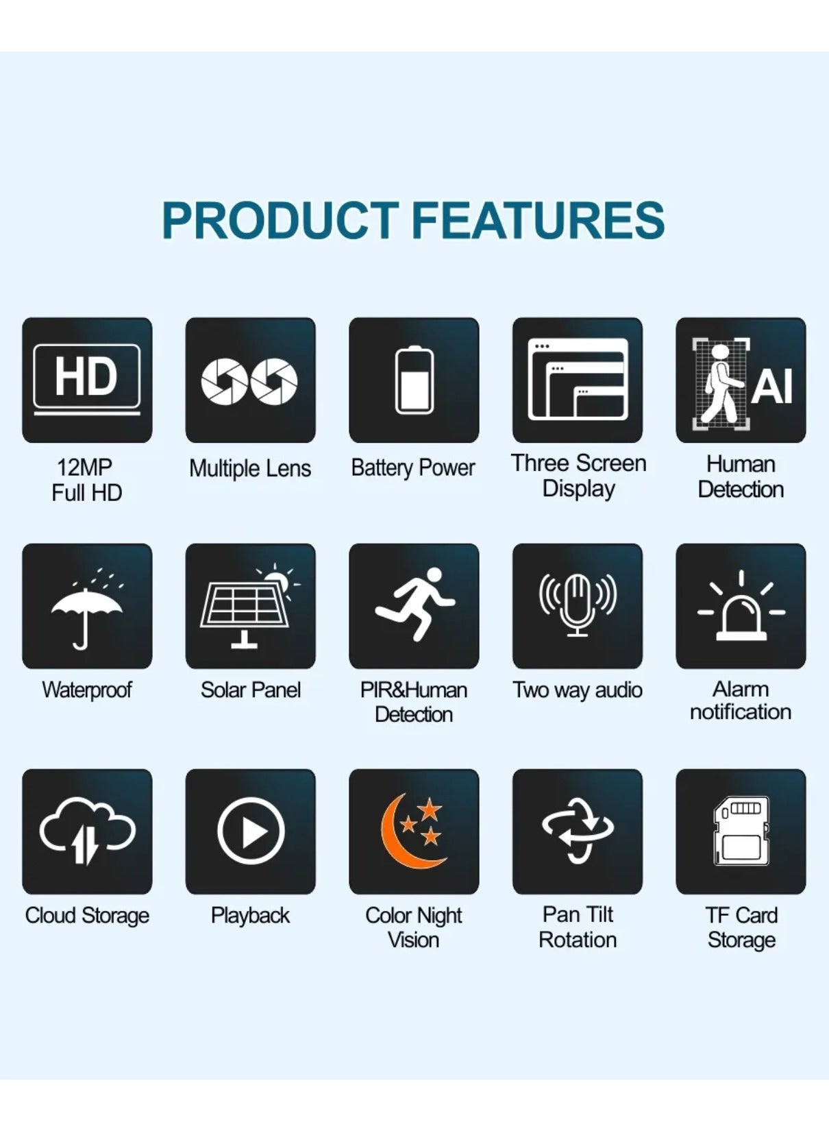 Solar Camera with Streetlight