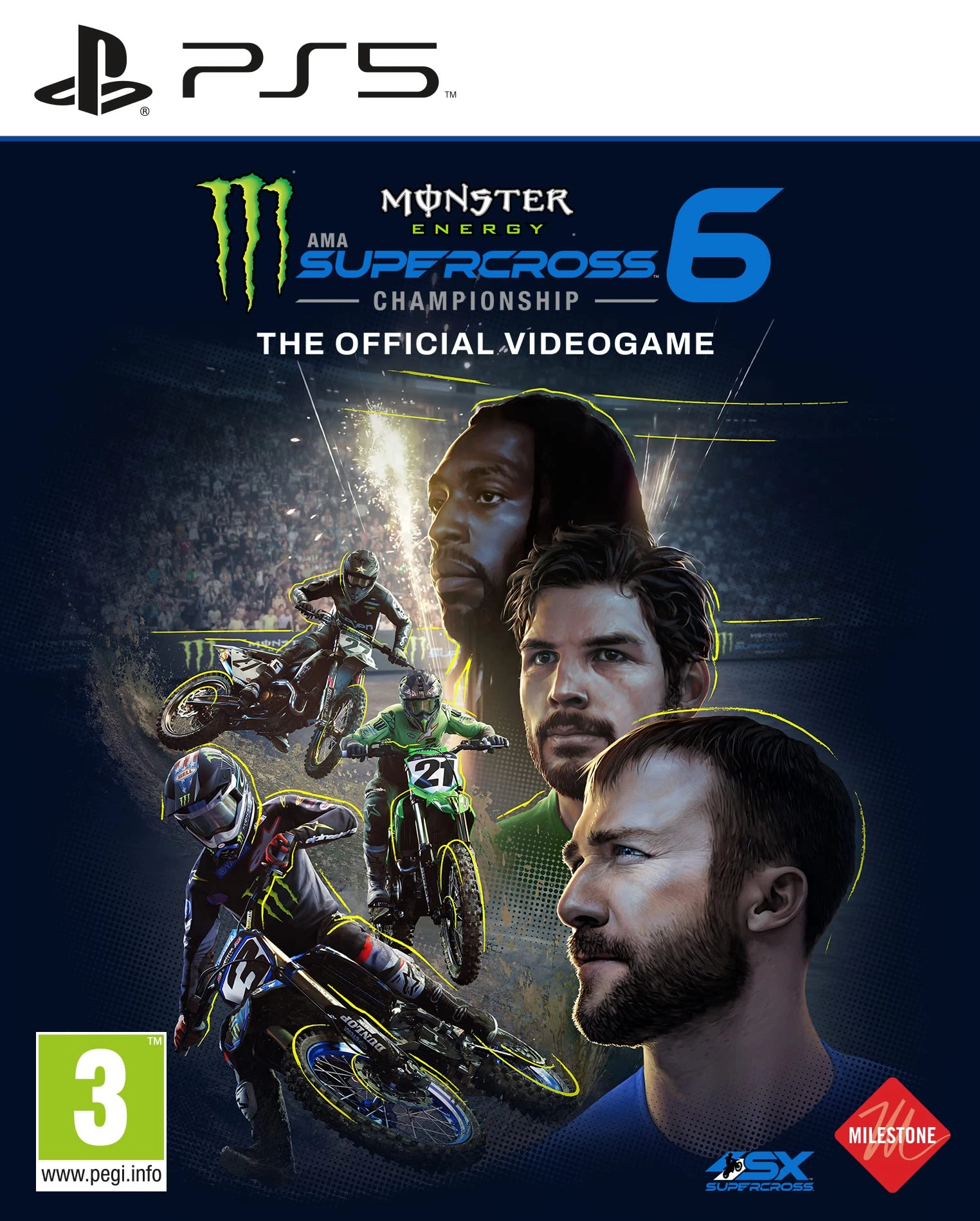 Milestone Srl Monster Energy Supercross 6 - The Official Videogame - PlayStation 4