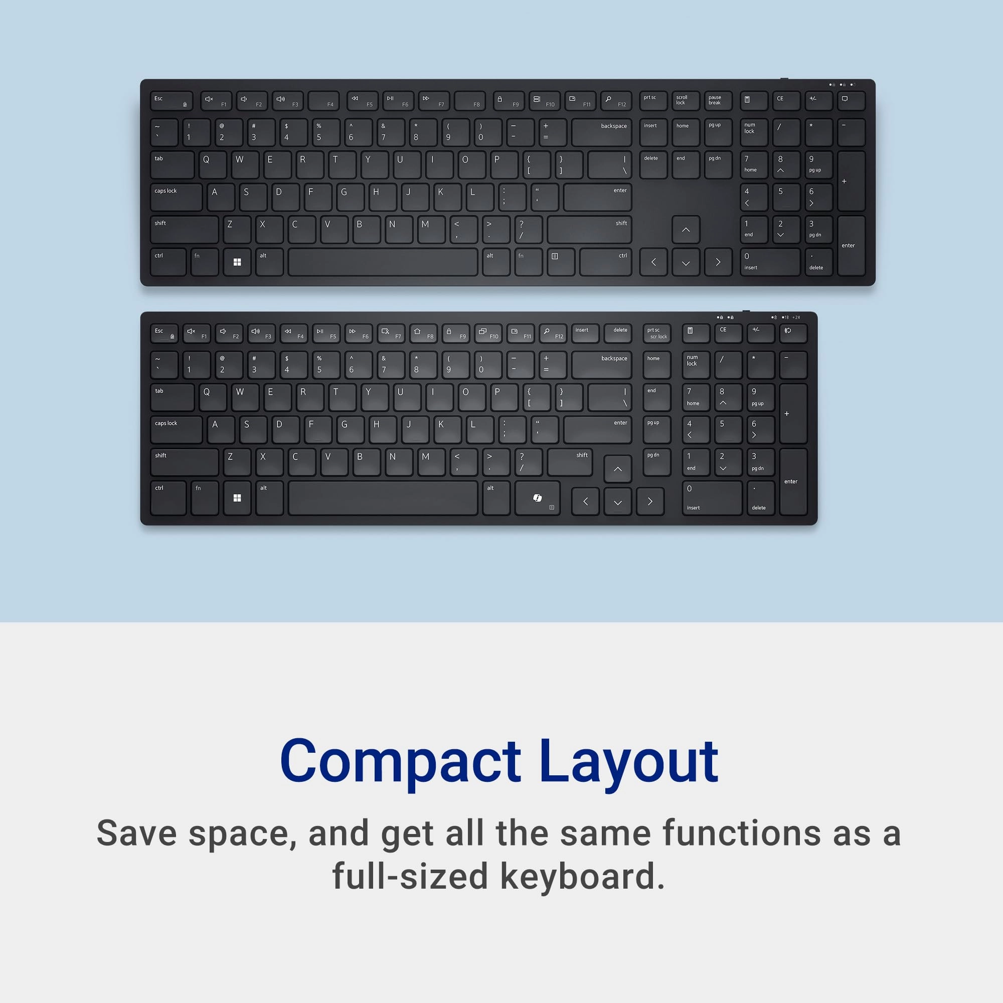 KM555 - QWERTY Wireless