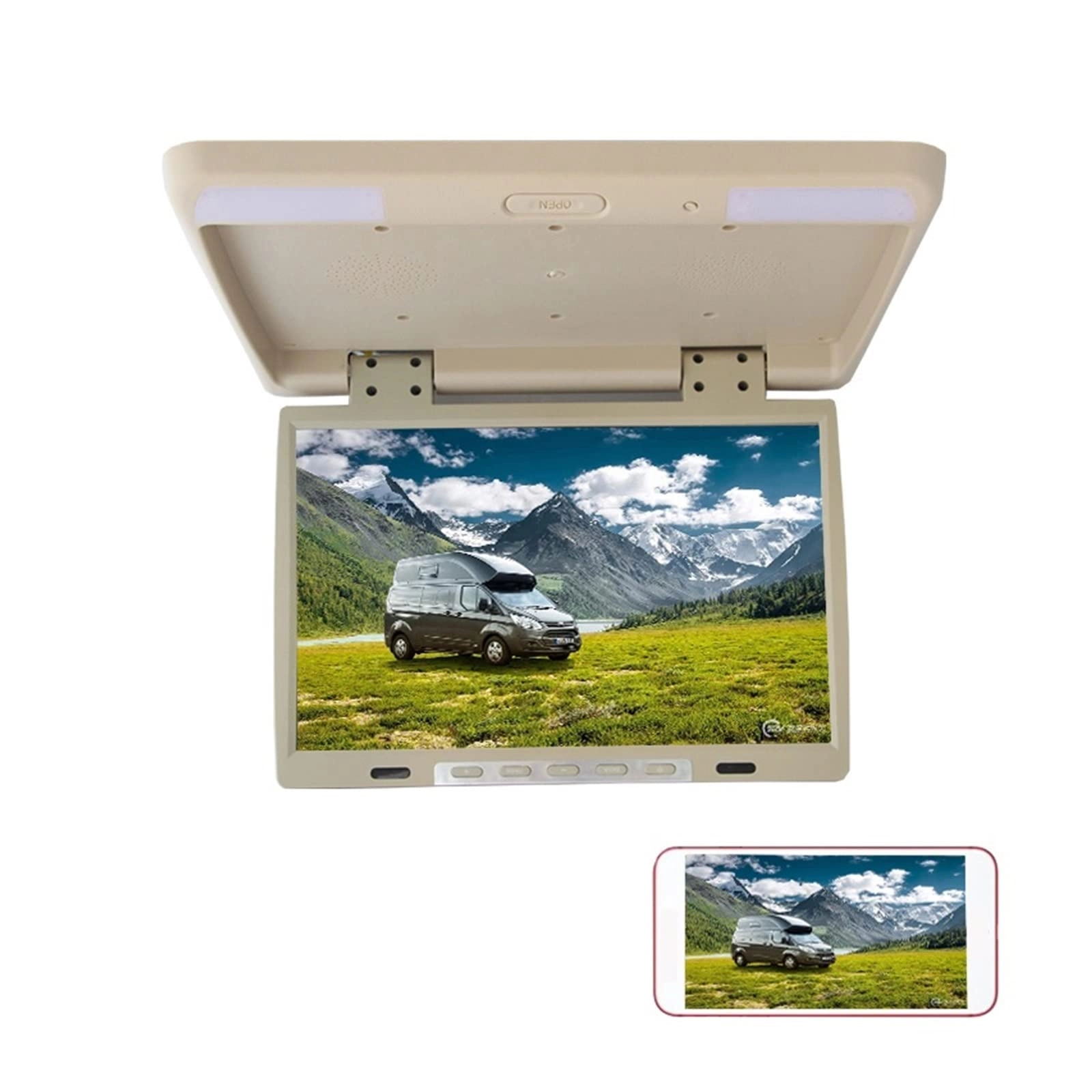 Car Ceiling Display - 19 Inch