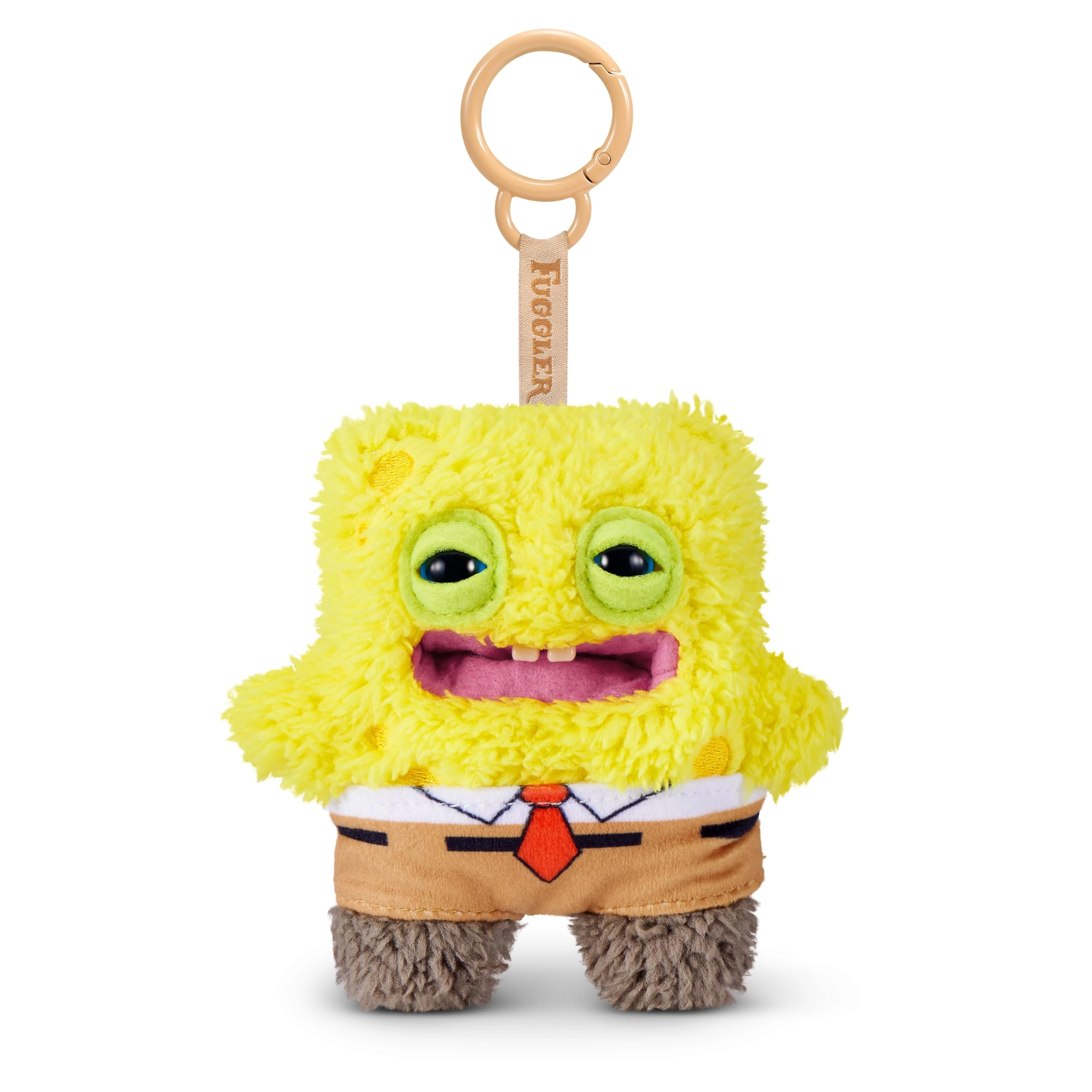 ZURU SpongeBob - 12 cm Plush Keyring Pack