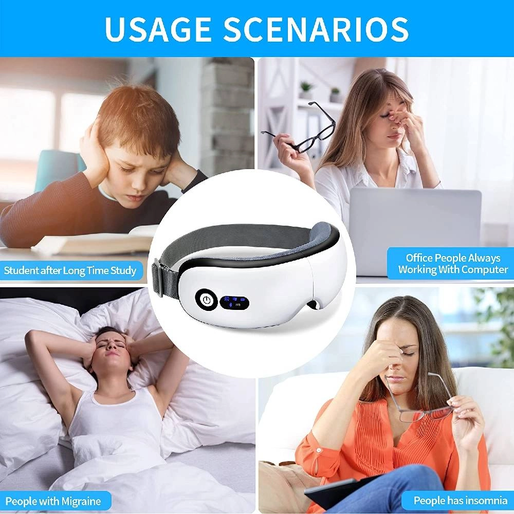 Eye Massager - Rechargeable Heat Air Pressure