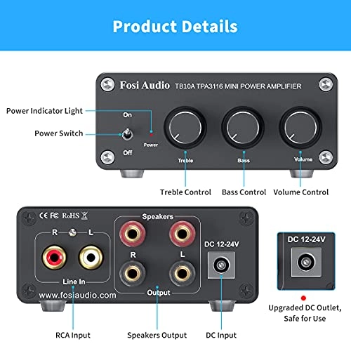 TB10A - Class D 2.0CH 100W x 2