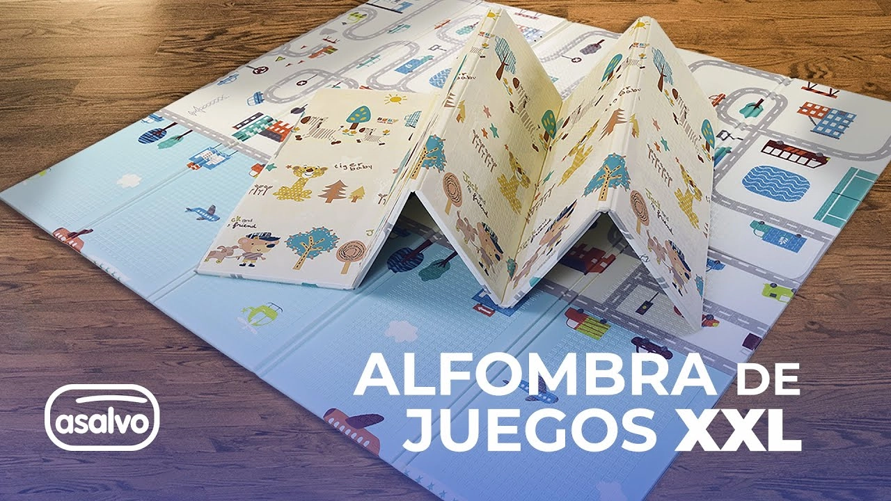 2-in-1 Double Side Foldable Play Mat - Farm City 12 months & above