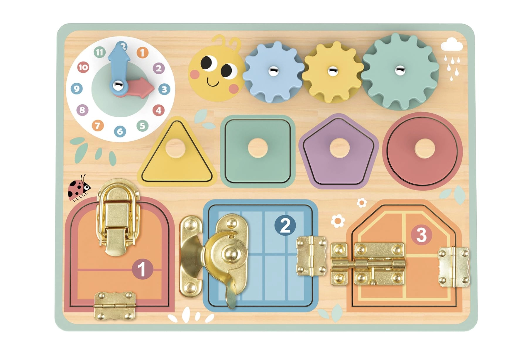 TOOKY Busy Board - 3 years+ 5 Piece