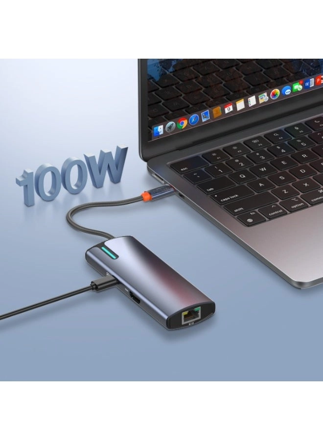 USB-C Docking Station - 100W PD 4K HDMI Gigabit Ethernet