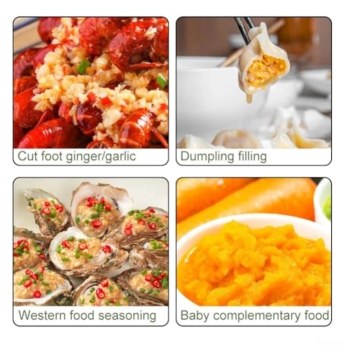 Electric Garlic Chopper - 250ml USB Powered