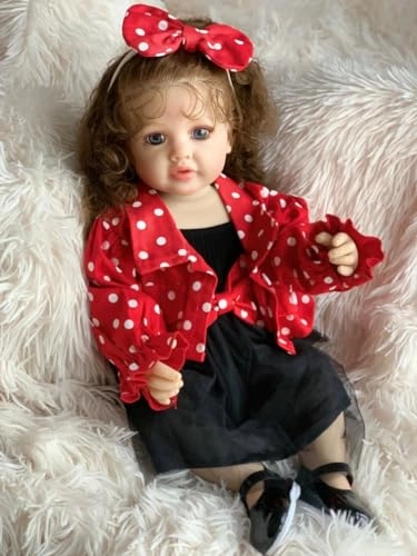 Betty Reborn baby Doll - 22inch 55Cm Silicone Rooted Hair