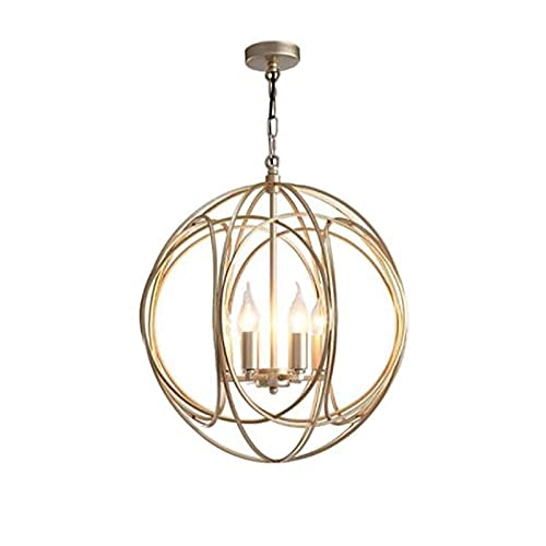 E14 Nordic Post-modern Dining Room Lamp - 40*45cm Golden