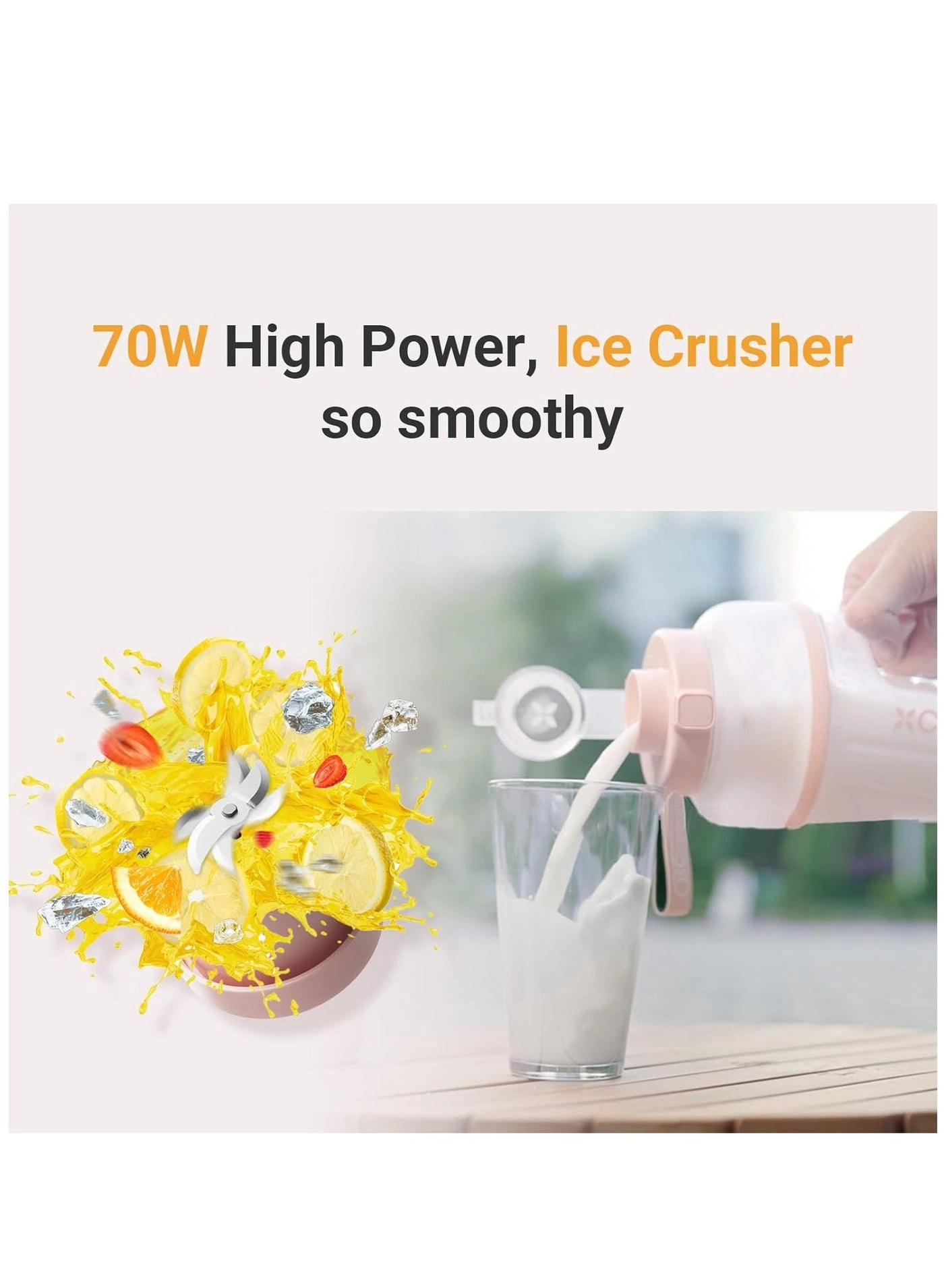 Electric Juicer - 70W 1000ml