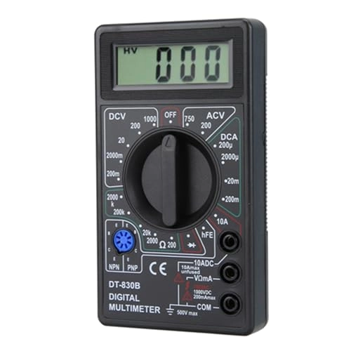 DT-830B - Digital Multimeter Portable Voltmeter Tester with LCD Display