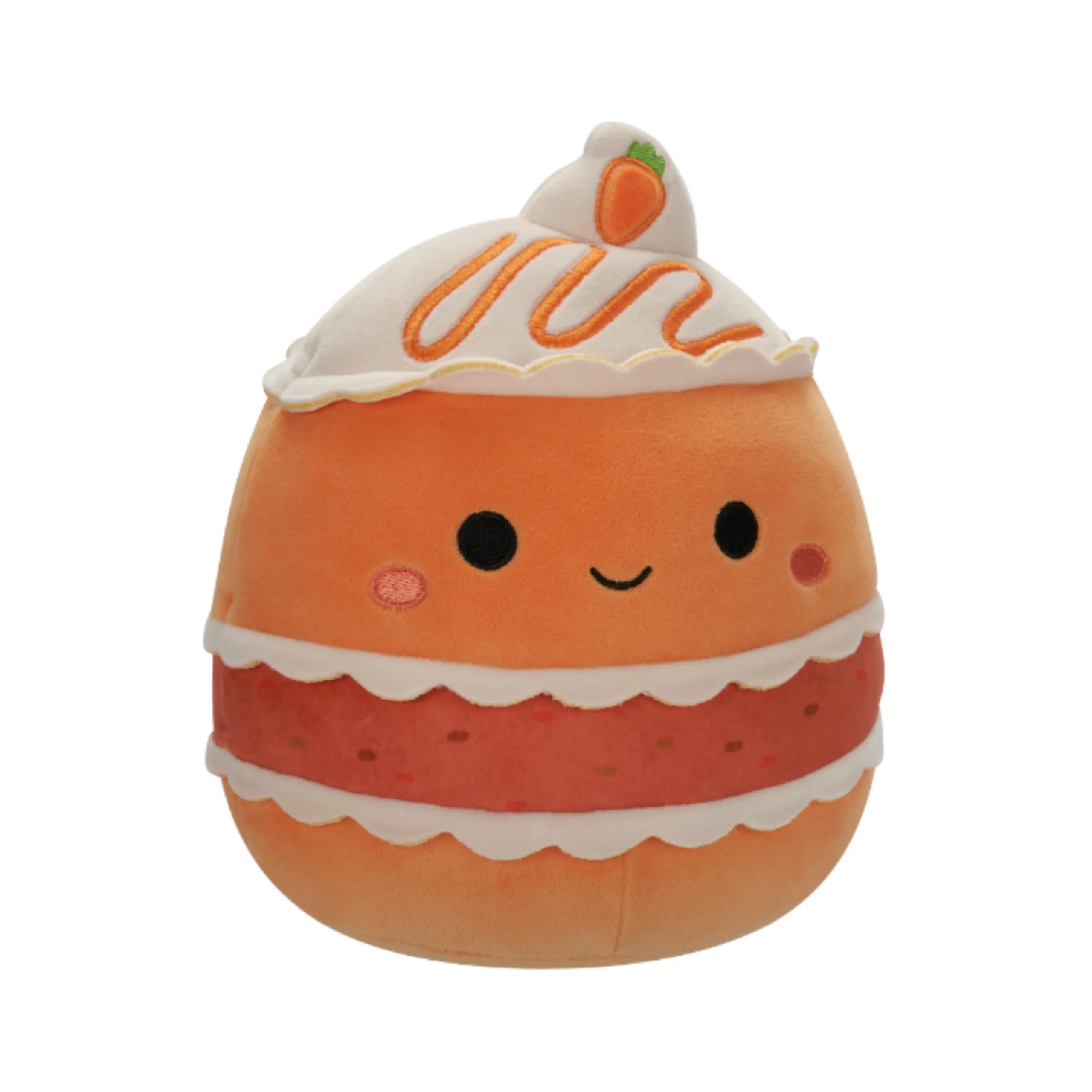 Scooter the Carrot Cake - 7.5 Inch Orange Plush