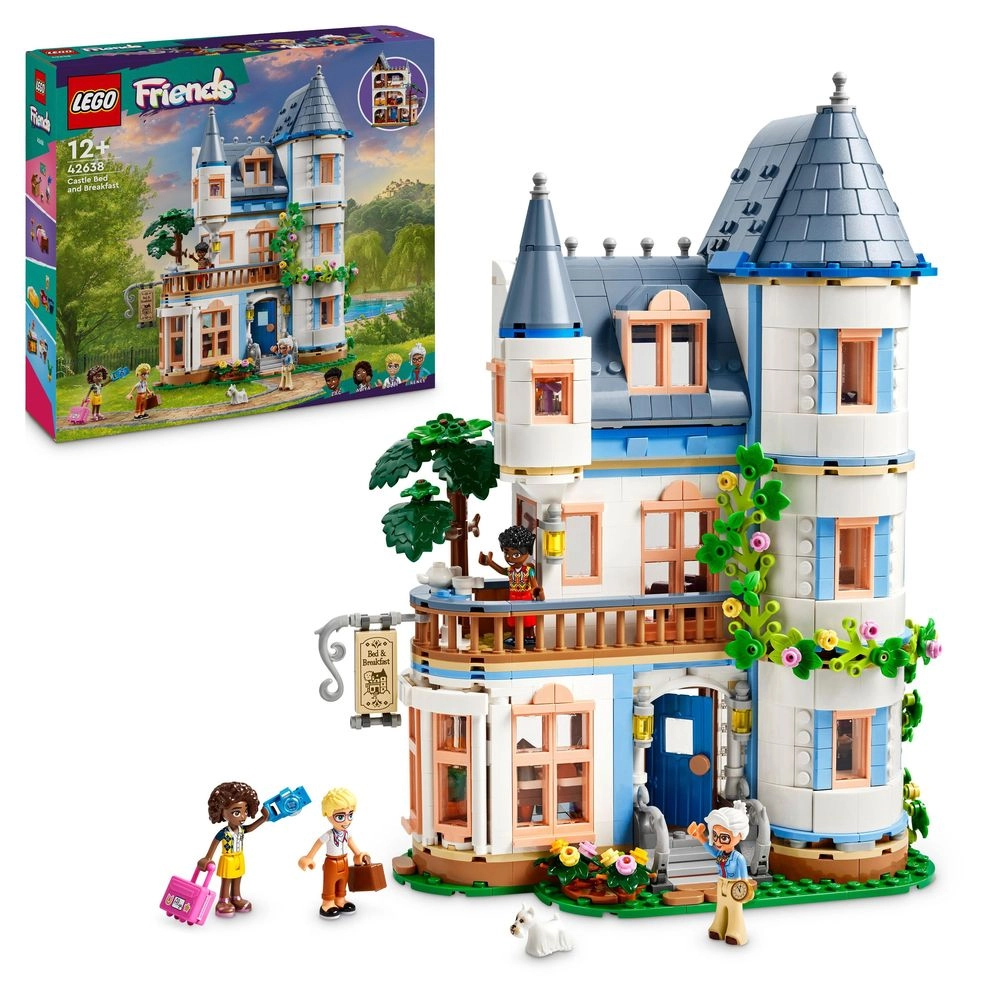 LEGO Friends Castle Bed and Breakfast Hotel Playset (42638)