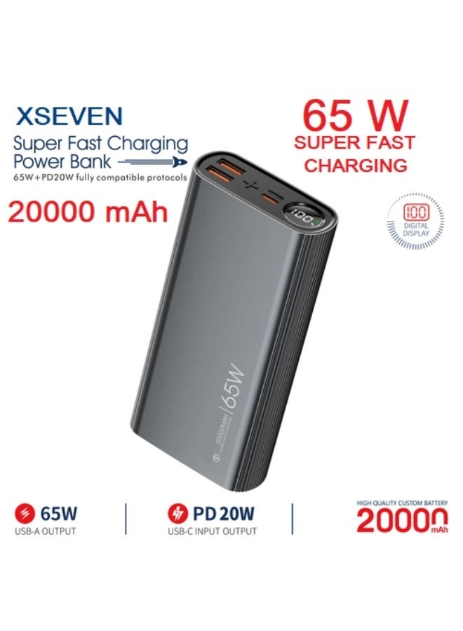 XSEVEN X65F20S - 20000mAh 65W