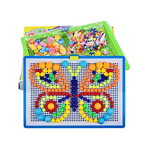 Jigsaw Toy Pegboard - 3 years+ 296 pieces