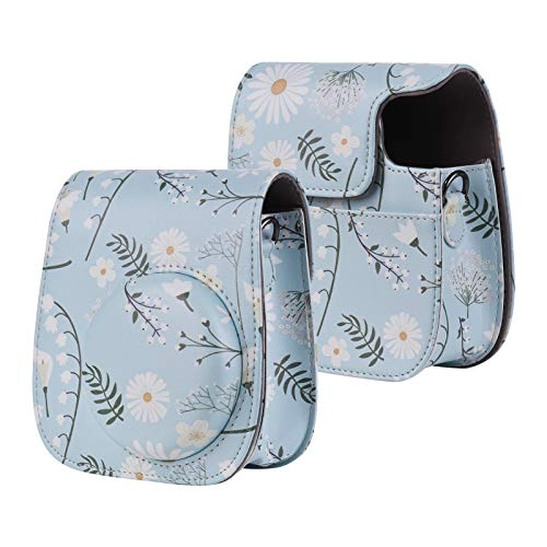 Instant Camera Accessories Kit + Camera Bag + Camera Strap + Photo Album + Photo Clips + Photo Frame + Hanging String + Stickers + Pen + Filt - 12-in-1 leather