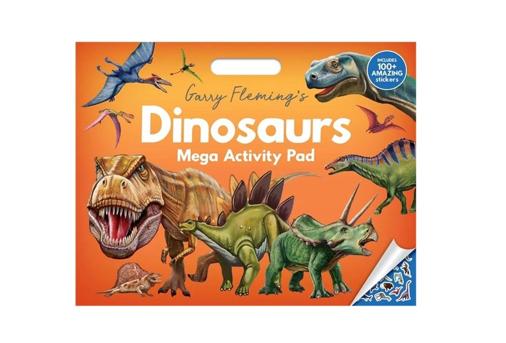 Edu Fun Mega Activity Pad Dinosaurs - 6+