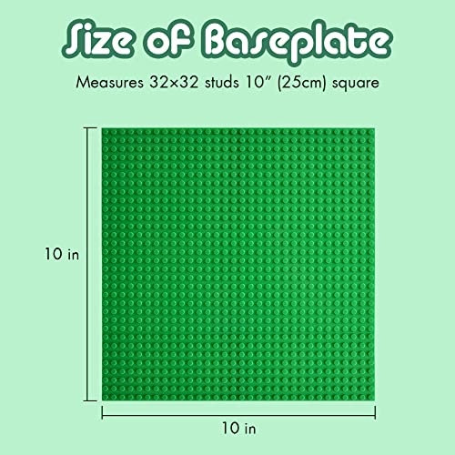Classic Baseplates - 25.4X25.4cm 12pcs