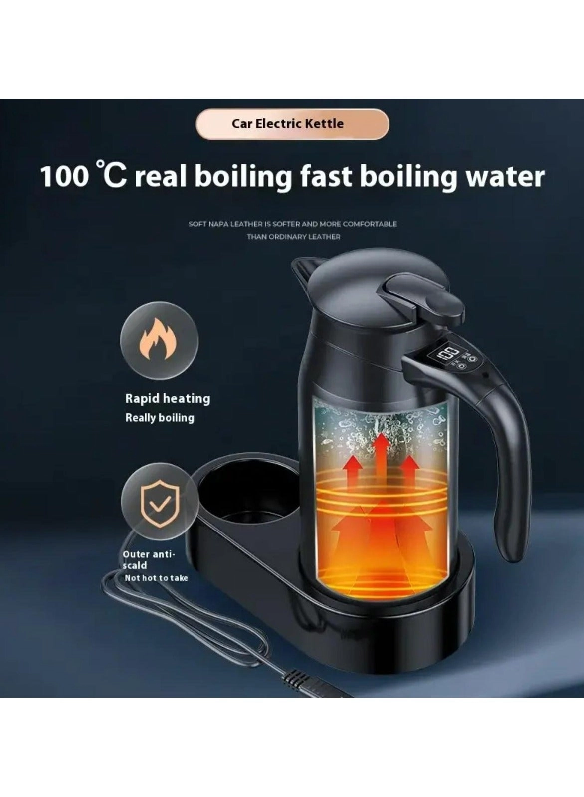 Temperature Control Portable Electric Kettle